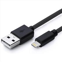 Status USB A to 8 Pin Fast Charge Braided Cable 2mtr