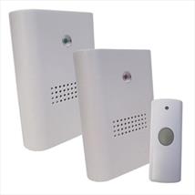 Uni-Com Portable & Plug-In Door Chime (Twin Pack)