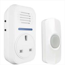 Uni-Com 66729 Smart Plug-Through Flashing Door Chime