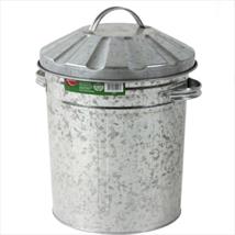 Groundsman Mini Galvanised Bin