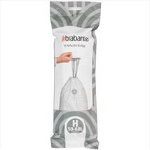 Brabantia White Bin Liners H 50 - 60ltr Pk of 10