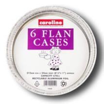 Caroline  Deep Foil Flan Case x 6 1054