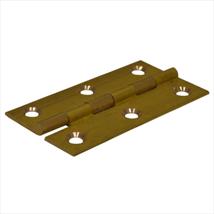 Solid Drawn Brass Butt Hinges 64mm x 35mm  Pk of 2