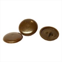 Centurion Pozi Cover Caps Brown Pk of 20