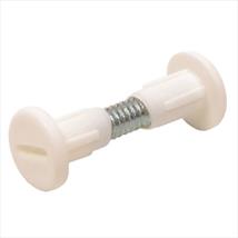 Centurion Cabinet Connecting Screws, 28mm-42mm White Pk of 2