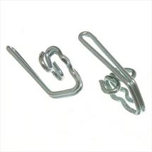 Heavy Duty Chrome Finish Curtain Hooks Pk of 20