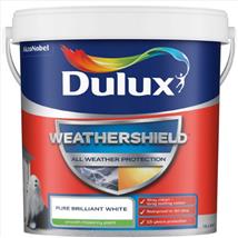 Dulux Weathershield Smooth Masonry Pure Brilliant White 7.5 ltr