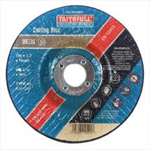 Faithful Depressed Centre Metal Cut Off Disc 100 x 3.2 x 16mm