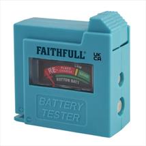 Faithfull Battery Tester for AA, AAA, C, D & 9V