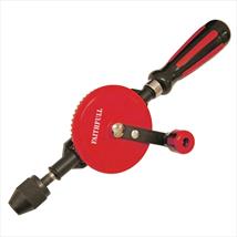 Faithfull Hand Drill Double Pinion 8mm Capacity