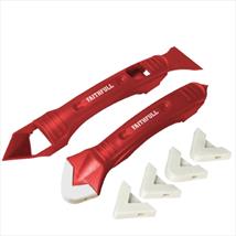 Faithfull Silicone Scraper Kit Two Piece