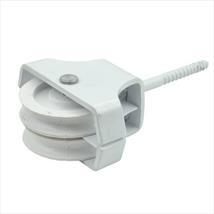 Centurion Screw-In Double Pulley White 45mm - New