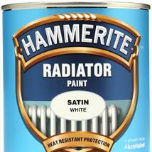 Hammerite Radiator Paint Gloss White Satin 500ml