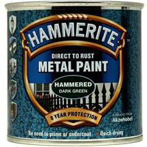 Hammerite Direct to Rust Hammered Finish Dark Green 750ml