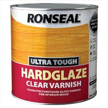 Ronseal Ultra Tough Hardglaze Internal Clear Gloss Varnish 250ml