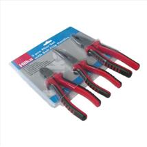 Hilka 3 pce Pliers Set with Soft Grip Handles