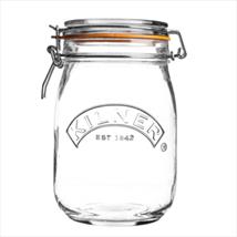 Kilner Clip Top Round Jar 1 ltr