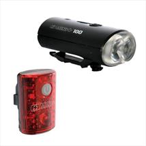 Oxford White 5 LED + 7 LED Red Bicycle Light