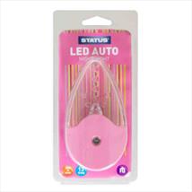 Status LED Auto Night Light Pink