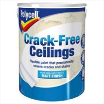 Polycell Crack-Free Ceilings Smooth Matt 2.5 Litre