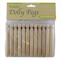 Wooden Dolly Pegs x 24