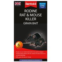 Rodine Rat & Mouse Killer 6 Sachet