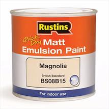 Rustins Small Matt Emulsion Magnolia 250ml