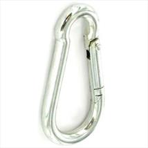 Securit Snap Hook Zinc Plated 5mm Pk of 2