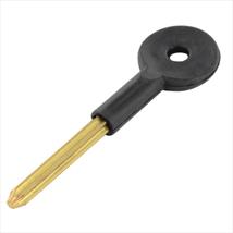 Securit Security Bolt Key Brass/Black