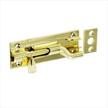 Securit Brass Necked Bolt 75mm