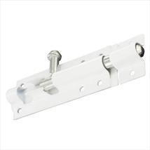 Securit Tower Bolt White 150mm