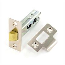Securit Mortice Latch Nickel Plated 63mm