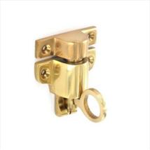 Securit Brass Fanlight Catch 65mm