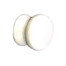 Securit Ceramic Knob Cracked Cream 35mm Pack of 2