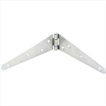 Securit Strap Hinges Zinc Plated 100mm / 4" Pk of 2