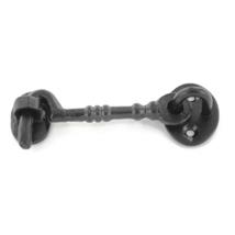 Securit Cabin Hook Cast Black 100mm