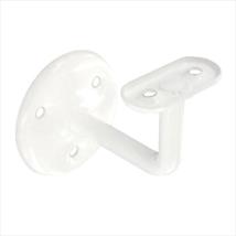 Securit Hand Rail Bracket White