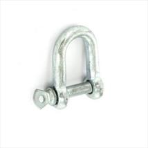 Securit Dee Shackle Zinc Plated 5mm Pk of 2