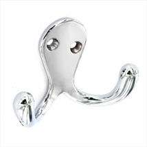 Securit Double Robe Hook Chrome Pk of 270mm