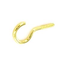 Securit Unshouldered Hooks Brassed 50mm