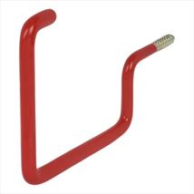 Securit Large Household Hooks Orange 200mm Pk of 2