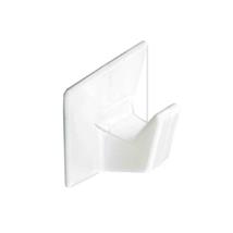 Securit Self-Adhesive Hooks White Small Pk of 4