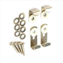 Securit Adjustable Mirror Brackets Nickel Plated Pk of 4