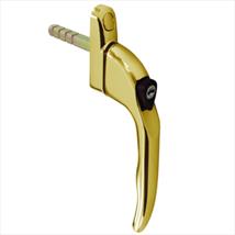 Securit Upvc Inline Espag Lock Window Handle Brass