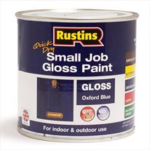 Rustins Small Job Quick Dry Gloss Oxford Blue 250ml