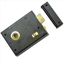 Centurion Rim Latch Black 105mm x 80mm