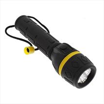 Status Black LED Rubber Torch