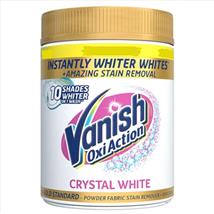 Vanish Stain Remover Whitener Crystal White 470g
