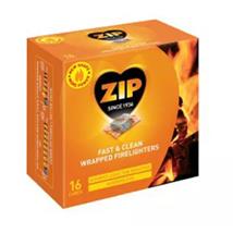 Zip Fast & Clean Fire Lighter x 16