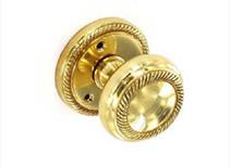 Securit Georgian Mortice Knob Set 65mm